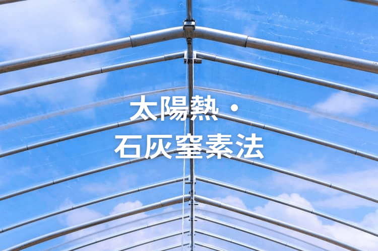 【土壌消毒】石灰窒素×太陽熱でセンチュウ類を防除！収量を上げる土作り法